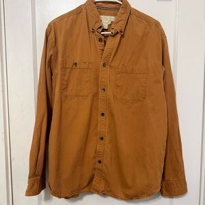 The Territory Ahead Men's Brown Casual Shirt